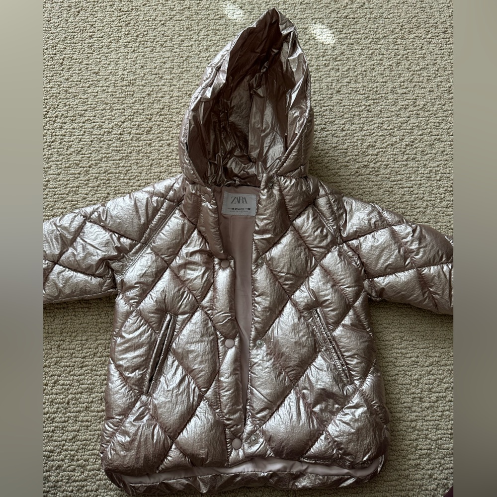 Zara toddler puffer jacket